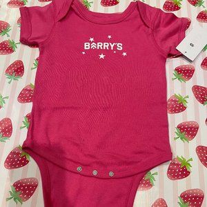 New with Tags: Barry's SMB Rabbit Skin Onesie in Hot Pink (12-18M)